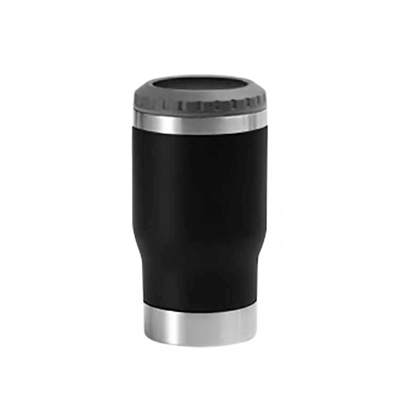 FCS-CCBK Enfriador de latas de acero inoxidable negro para grabado láser