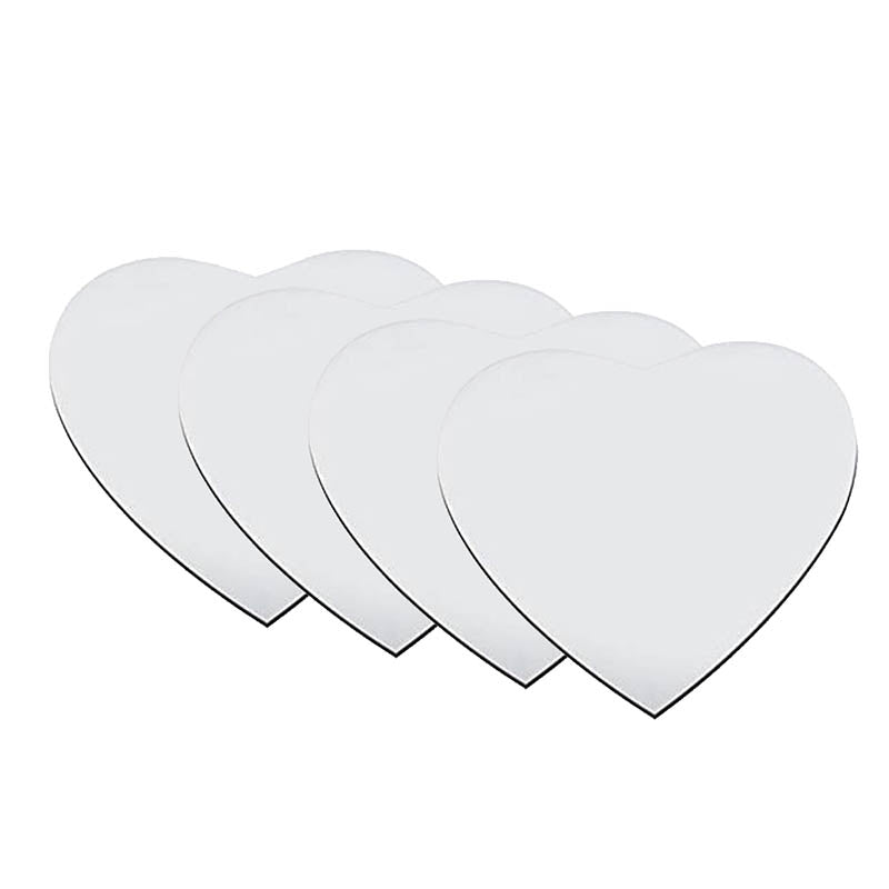 MOUSE PAD DE FORMA DE CORAZON (190X210X5MM)