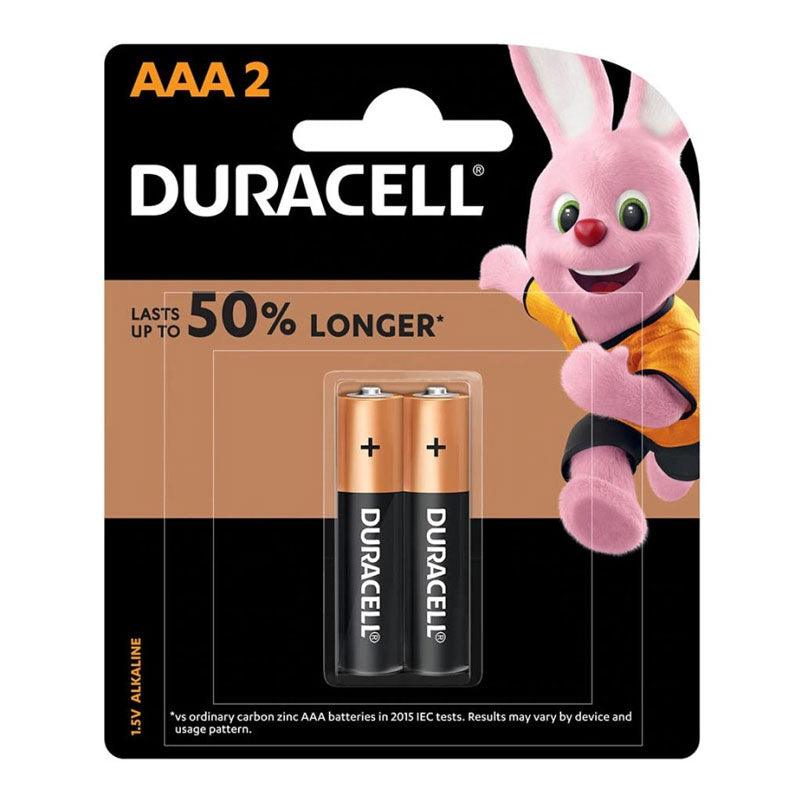 BATERIA DURACELL (AAA) MN2400 (1.5V) LR03 (BP/2)