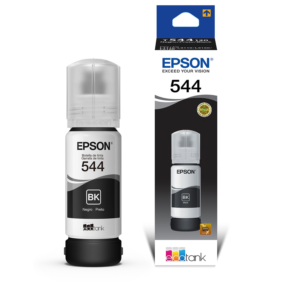 Tinta EPSON 544 negro