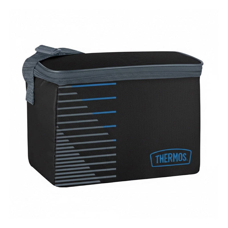 THERMOS C176635 LONCHERA TERMICA CON CORREA AJUSTABLE (NEGR0/AZUL)