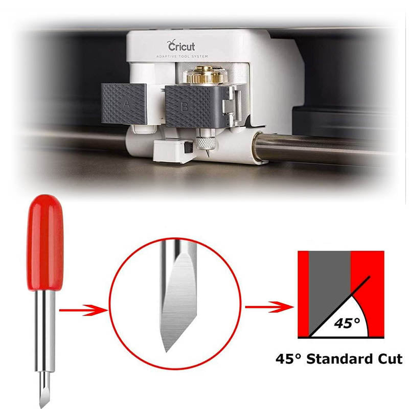 CRICUT CUCHILLA P/EXPLORE AIR-2 (45-DEGREE) ZUANSHI ZEC-U1005 (0.25MM)