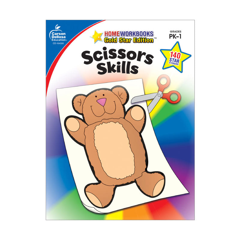 Scissors Skills Workbook Grade PK-1