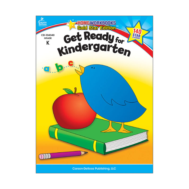 Get Ready for Kindergarten Workbook Grade K