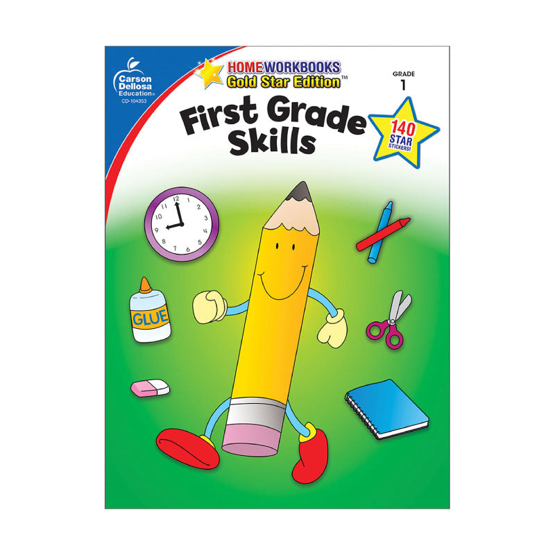 First Grade Skills Workbook Grade 1