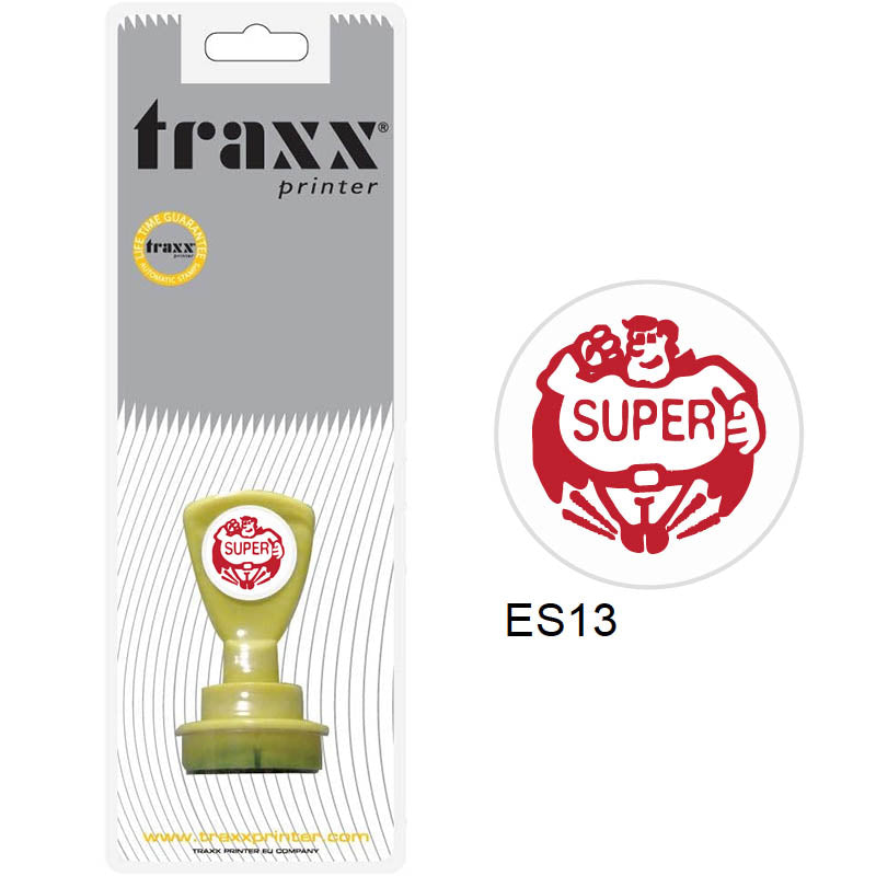 TRAXX-T/SCHOOL – Sello para Niños ES13 “SUPER” (23 mm)