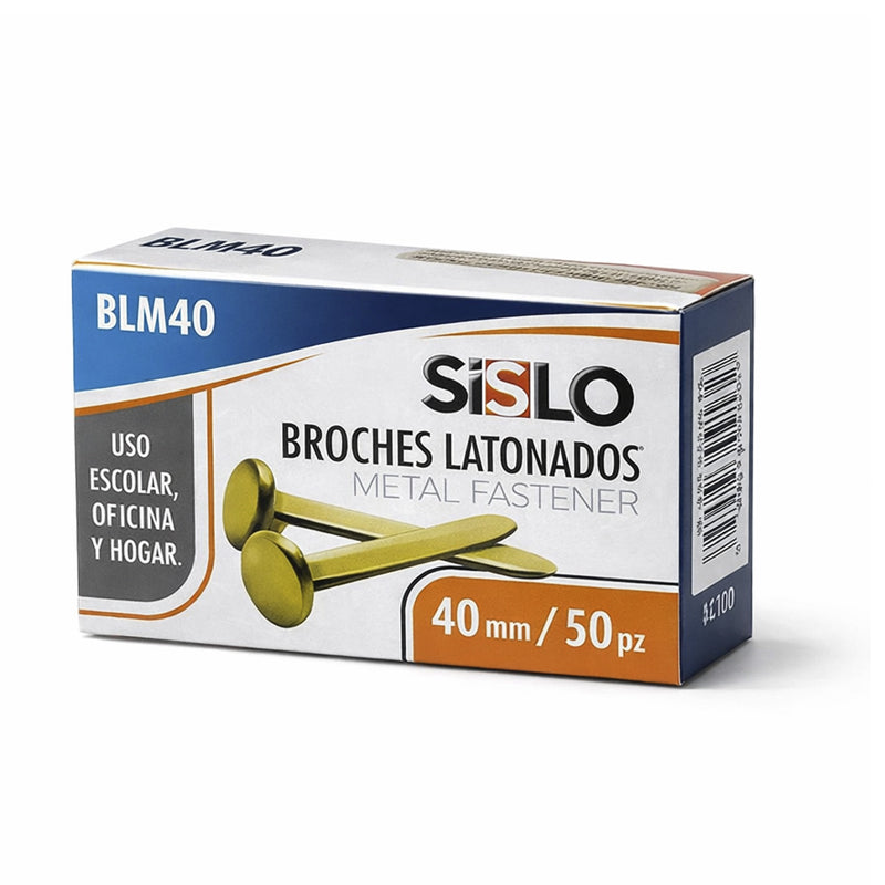 Broches Sysabe BLM40 (40mm / 50 piezas)