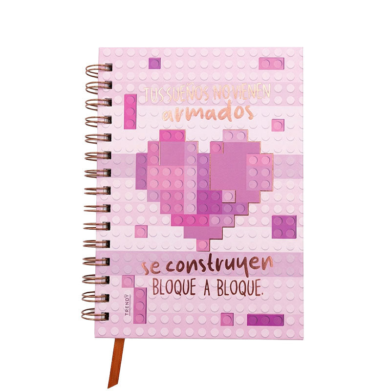 AGENDA 2027 TRENDY DAILY MI MUNDO T27-DAMM MULTICOLOR