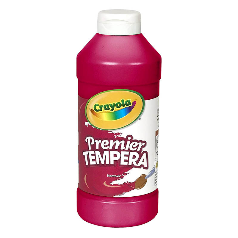 Crayola Premier Tempera rojo (16 oz)