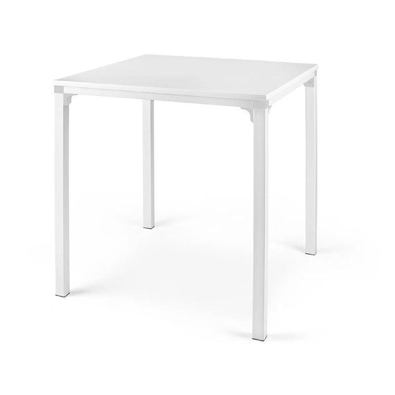 MESA FORCE GLATT CUADRADA BLANCO (75X75CM)