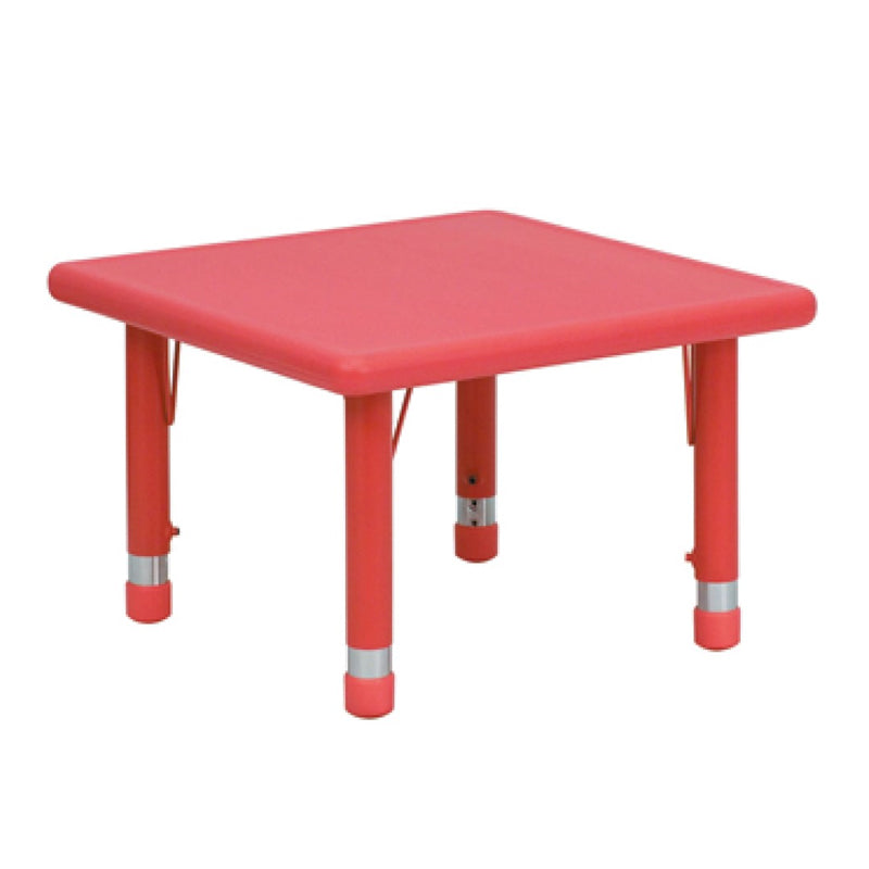 MESA INF.FORCE YCY-002-2 S/PLAST.-P/AJUSTABLE CUADRADA ROJA