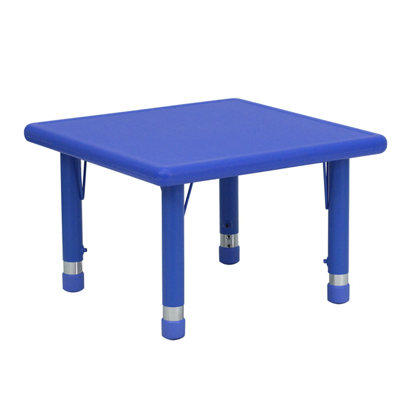 MESA INF.FORCE YCY-002-2 S/PLAST.-P/AJUSTABLE CUADRADA AZUL