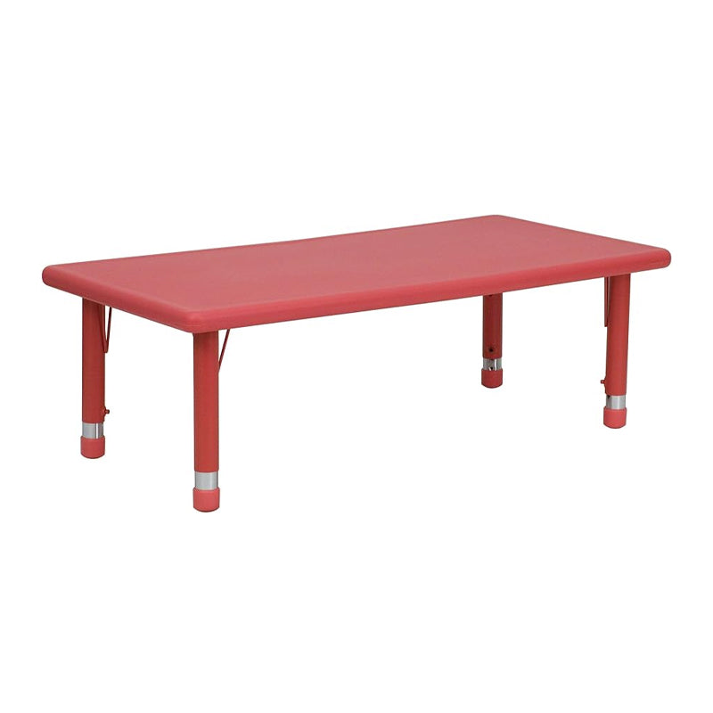 MESA INF.FORCE YCY-001-2 S/PLAST.-P/AJUSTABLE RECTANGULAR ROJA