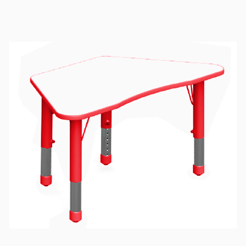 MESA INF. FORCE YCY-091 S/PLAST-P/AJUSTABLE TRAPEZOIDE MDF ROJO
