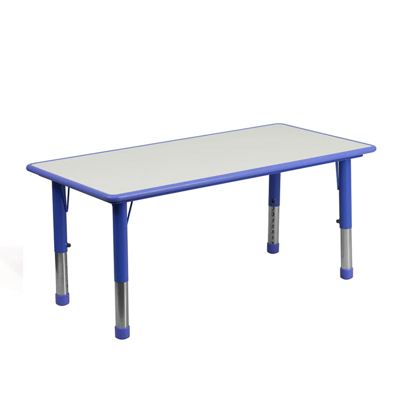 MESA INF. FORCE YCY-060-1 S/PLAST.-P/AJUSTABLE RECTANGULAR MDF AZUL