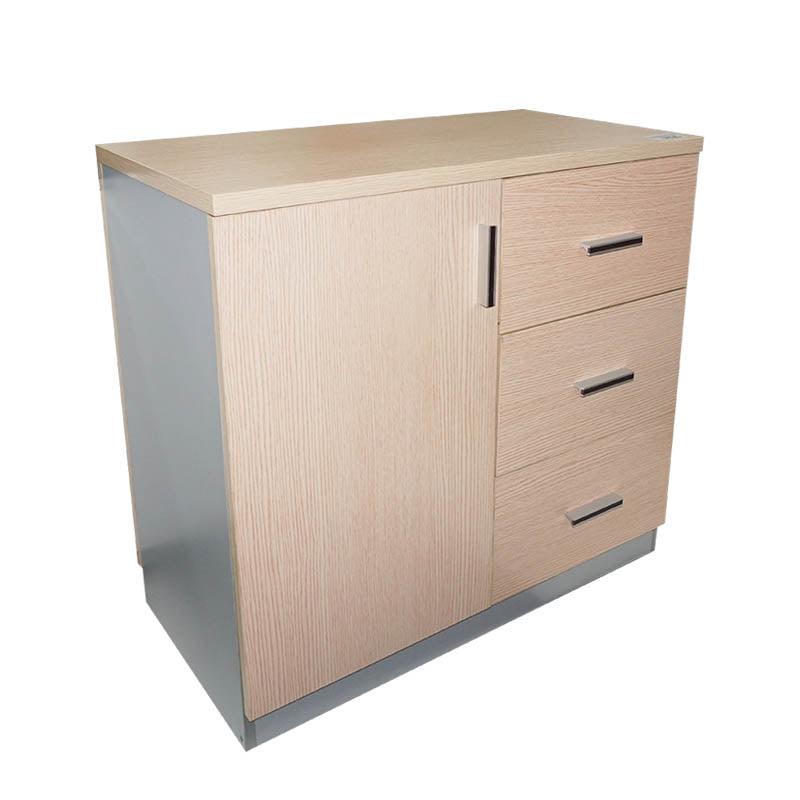 CREDENZA FORCE FC-D306 (0.80X0.40X0.76M) MAPLE (#1001)(1-PARTE)