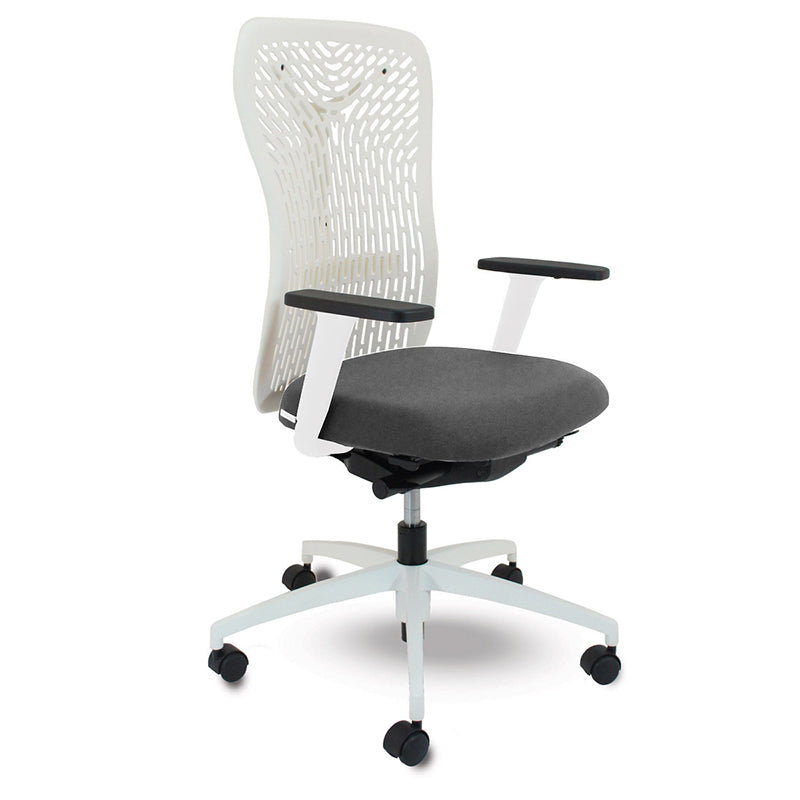 SILLA ISMOBEL TREVISO A C/BRAZOS 2D BLANCO BASE BLANCA ARAN 800