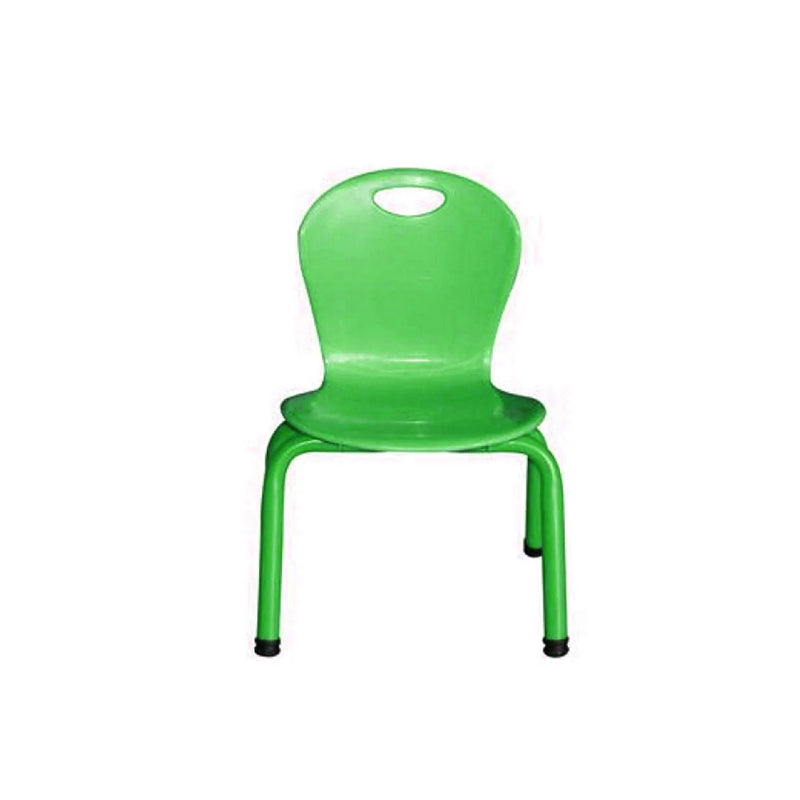 SILLA INFANTIL FORCE PATAS DE METAL CHICA VERDE