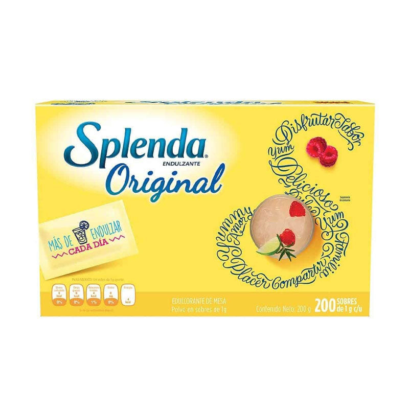 ENDULZANTE SIN CALORIAS SPLENDA (200-SOBRES+40) (240G)