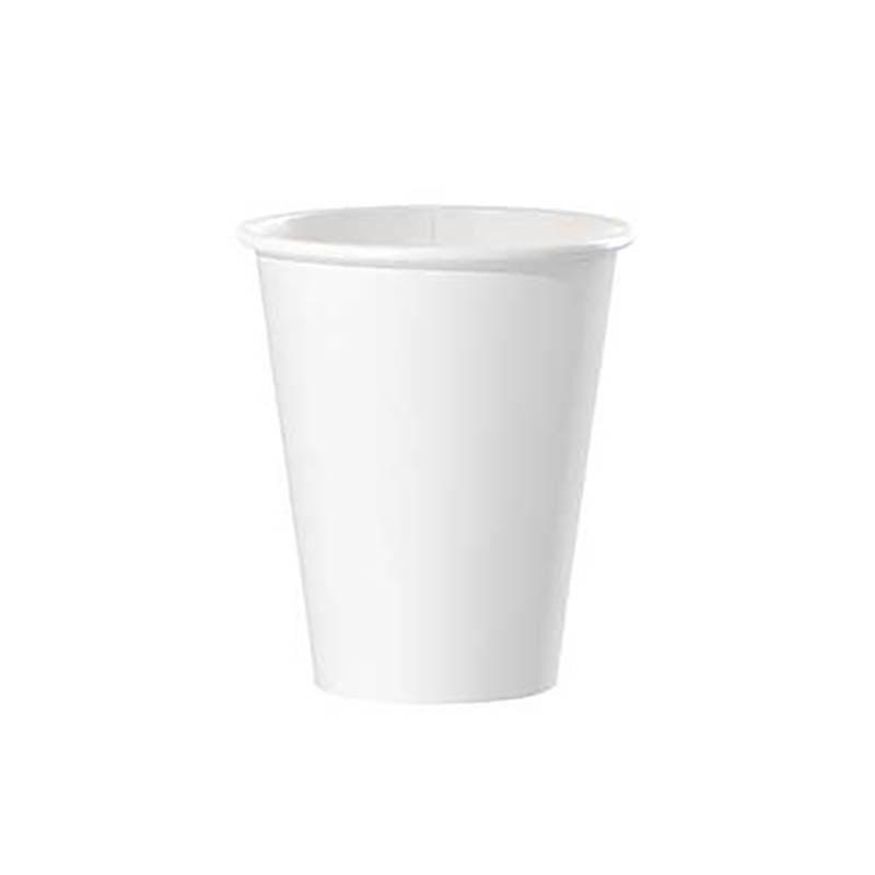 VASO BLANCO PARED SINGULAR (8OZ) (P/25U)