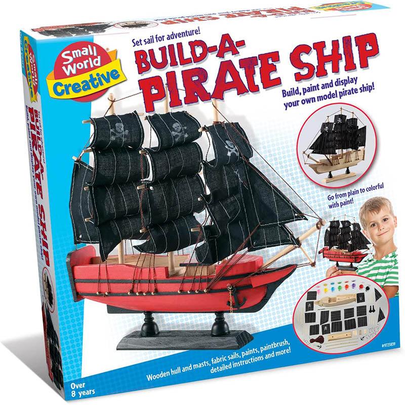 CREATIVE-BUILD-A-PIRATE SHIP