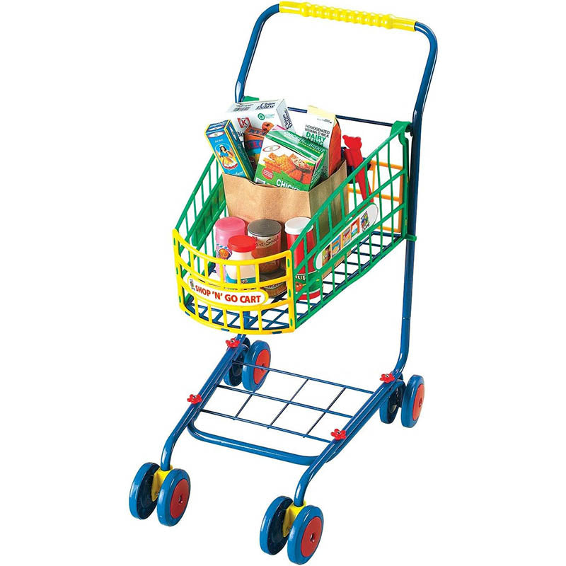 SWT-8698644 SMALL WORLD LIVING:SHOP'N' GO SHOPP CART(SET S/MERCADO)