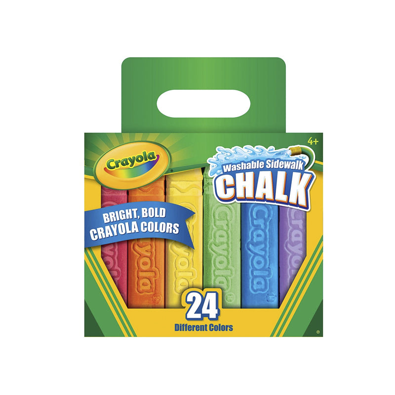 CRAYOLA SIDEWALK CHALK ASST