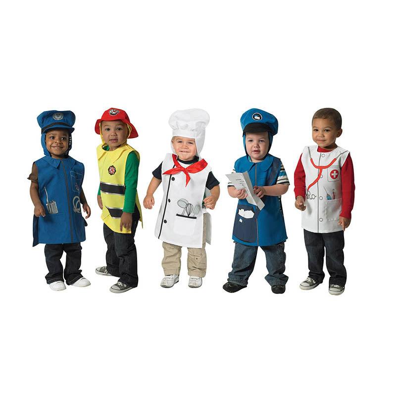 CF-100-351 COMMUNITY HELPERS TUNICS (SET OF 5)