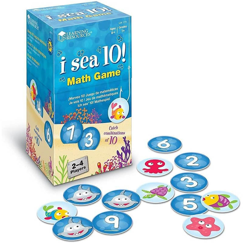 LER-1771 I SEA 10! MATH GAME (CATCH COMBINATIONS OF 10)