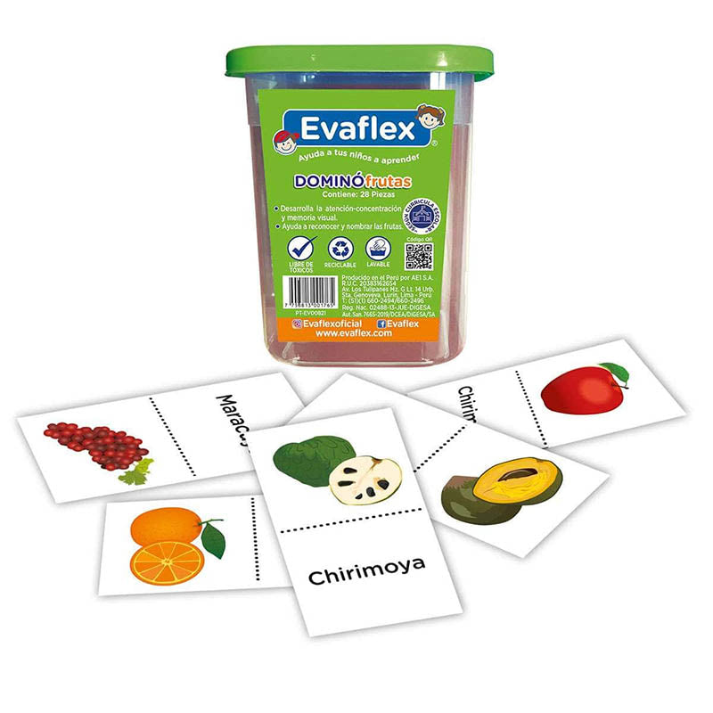 EVAFLEX PT-EV00821 DOMINO FRUTAS