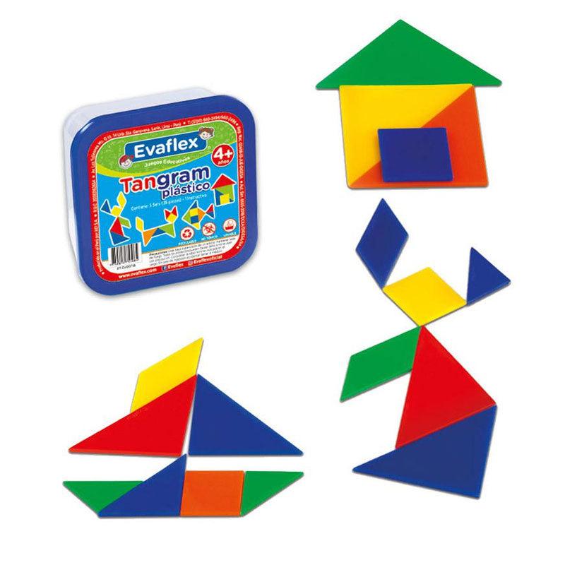 TANGRAM PLASTICO (35-PIEZAS/5-FIGURAS)