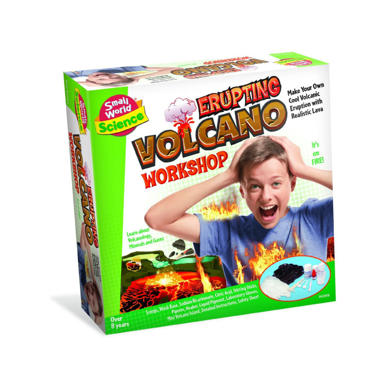 Erupting volcano workshop