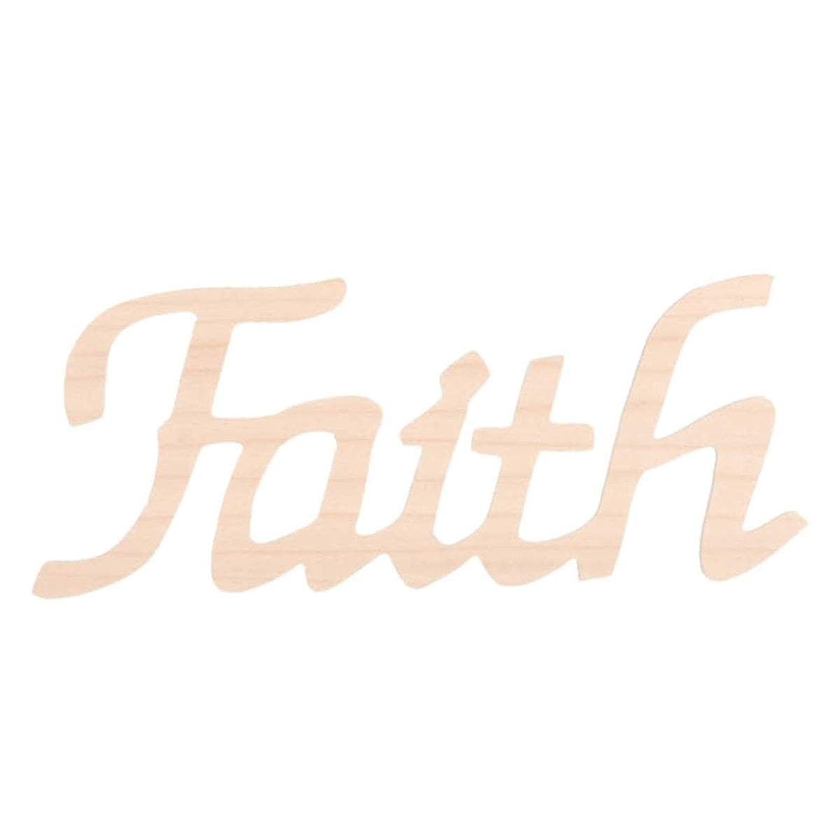 DARICE WOOD WORD FAITH 7 X 2-3/4