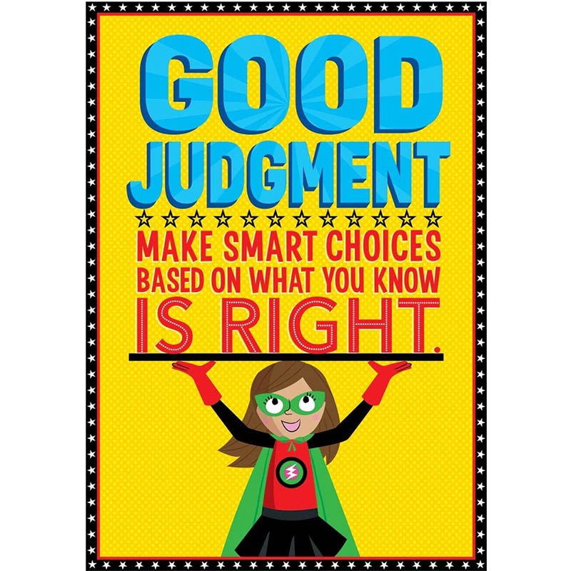 Good judgement Poster