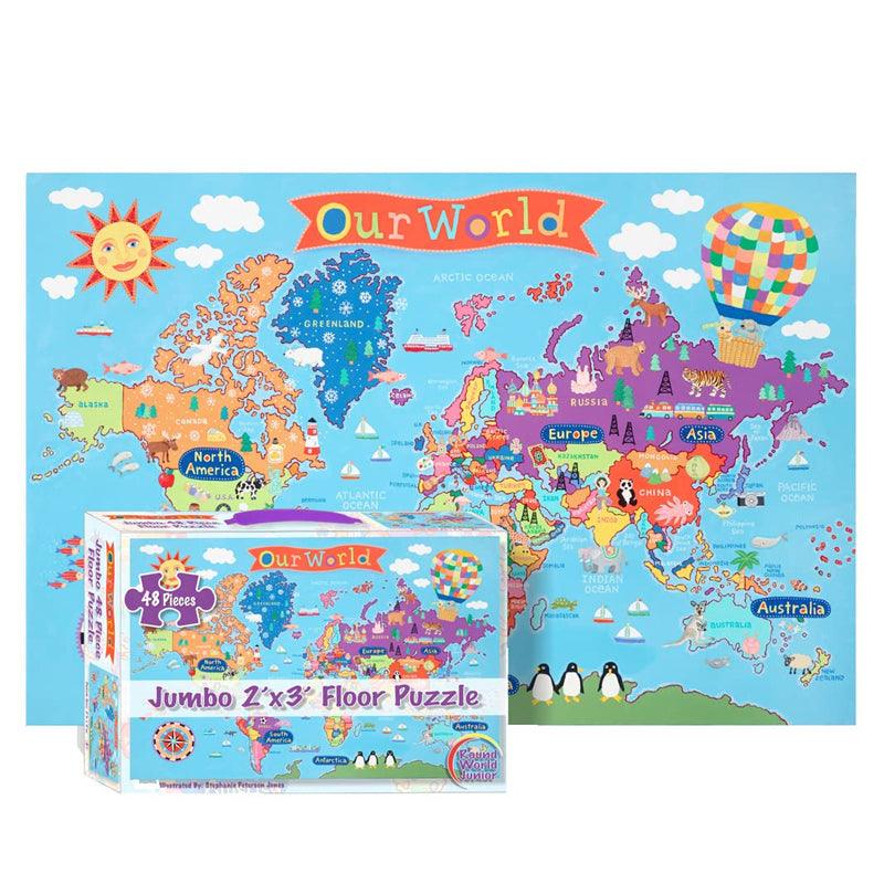 PUZZLES KID'S WORLD JUMBO