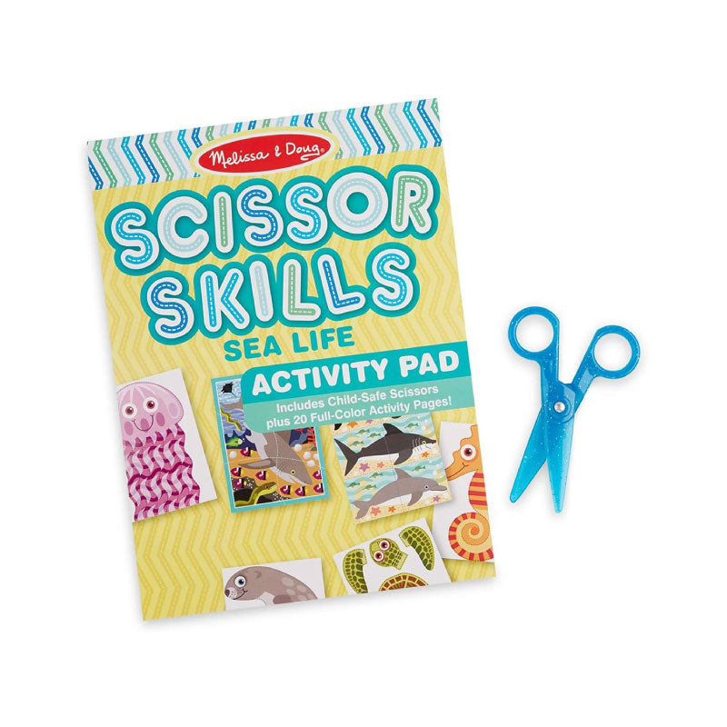 SEA LIFE SCISSOR SKILLS ACTIVITY PAD