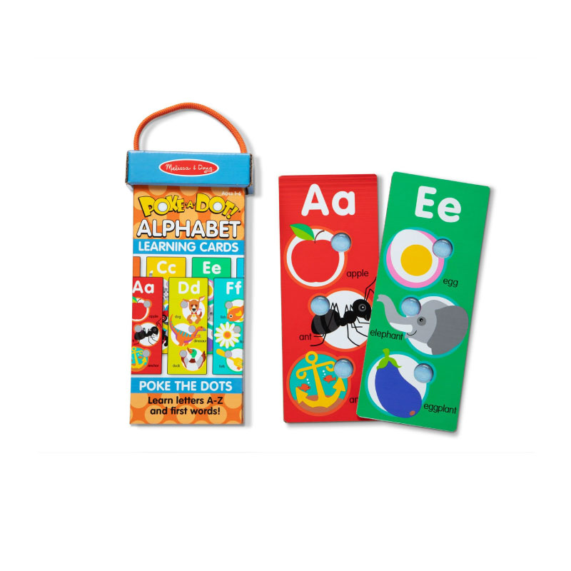 Poke-a-Dot Alphabet Learning Cards