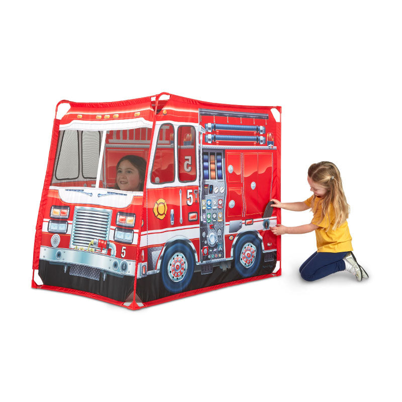 Fire Truck Play Tent