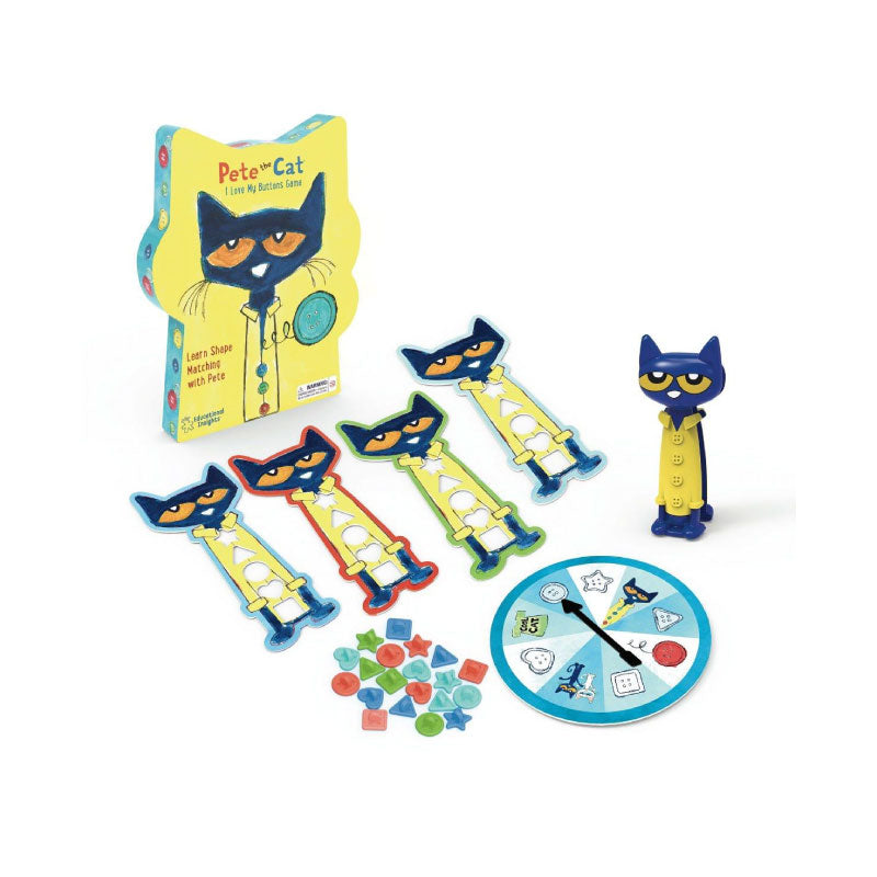 Pete the Cat I Love My Buttons Game