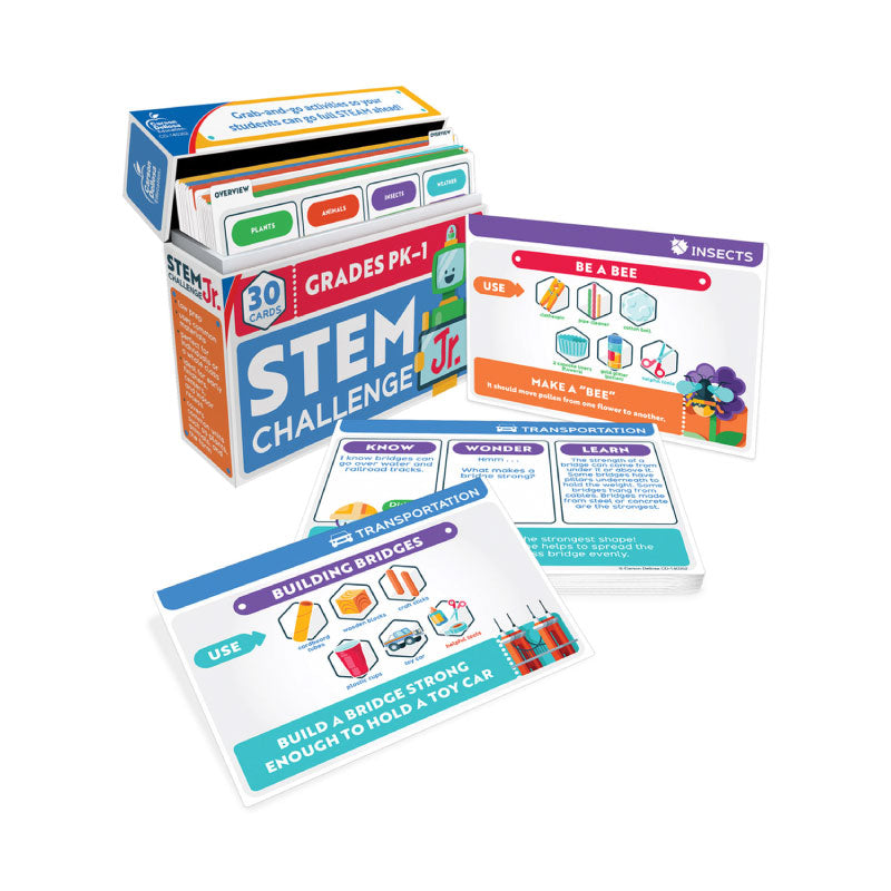 STEM Challenge Jr. Learning Cards Grade PK-1