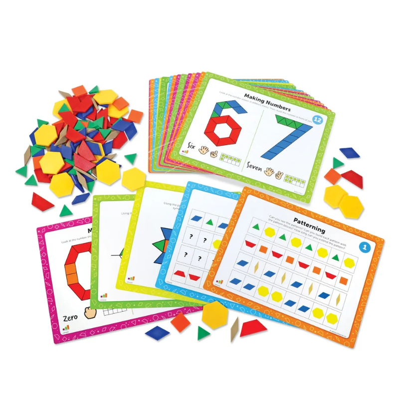Pattern Block Math Activity Set
