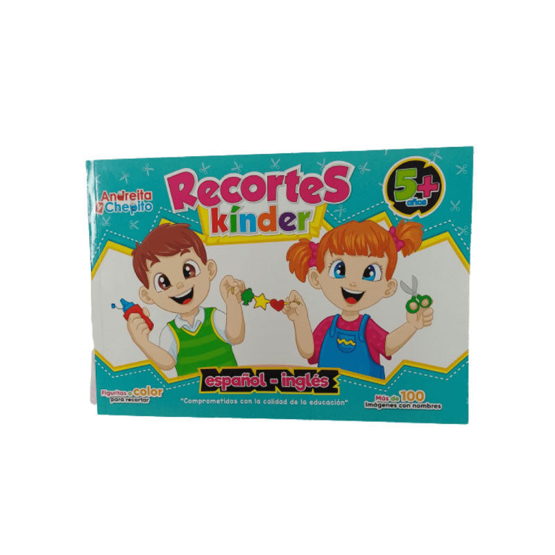 LIBRO DE RECORTES KINDER ANDREITA Y CHEPITO