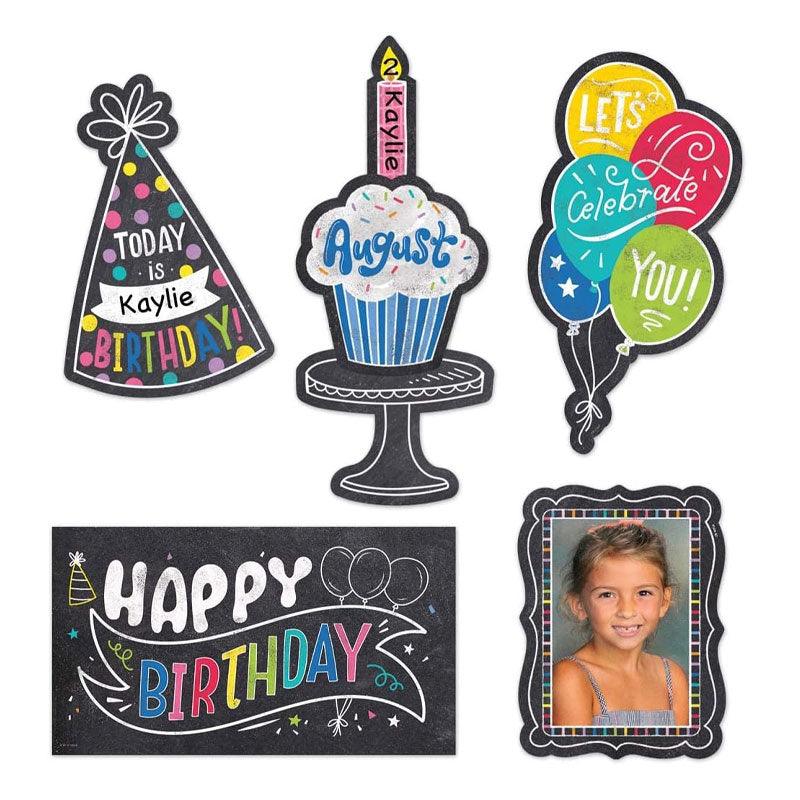 CTP-10890 HAPPY BIRTHDAY MINI BULLETIN BOARD SET