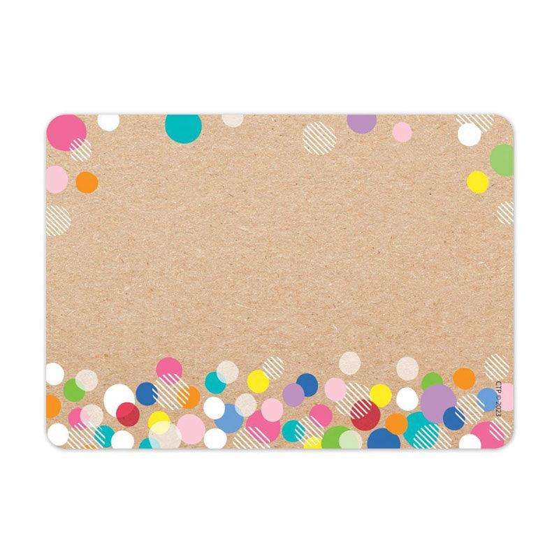 CTP-10899 COLORFUL KRAFT BUBBLES LABEL