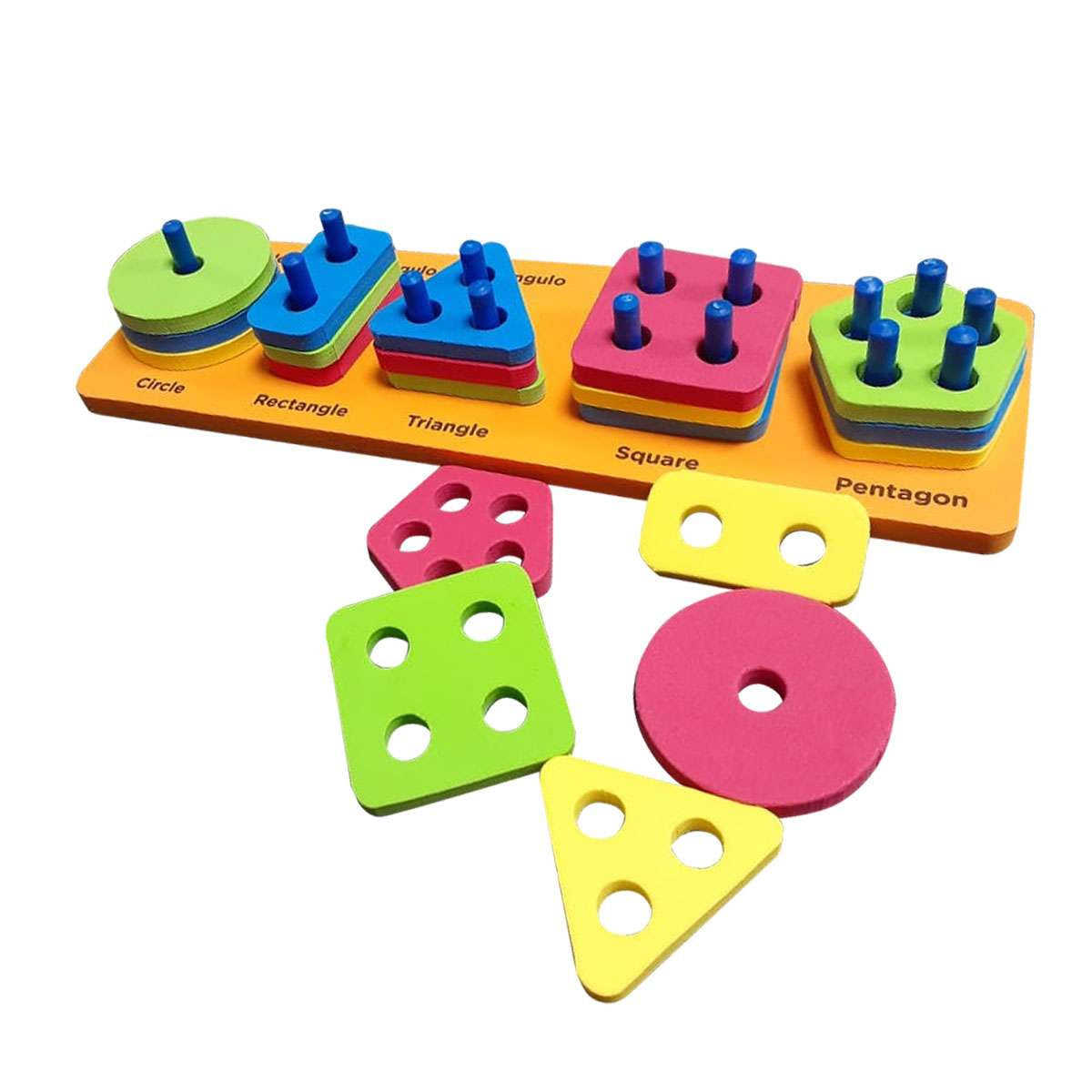 EVAFLEX PLANTADO FIGURAS GEOMETRICAS X 5