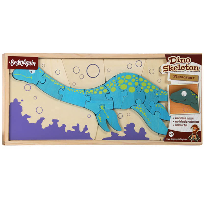 BEGINAGAIN-I1304 DINO SKELETON PUZZLE - PLESIOSAUR