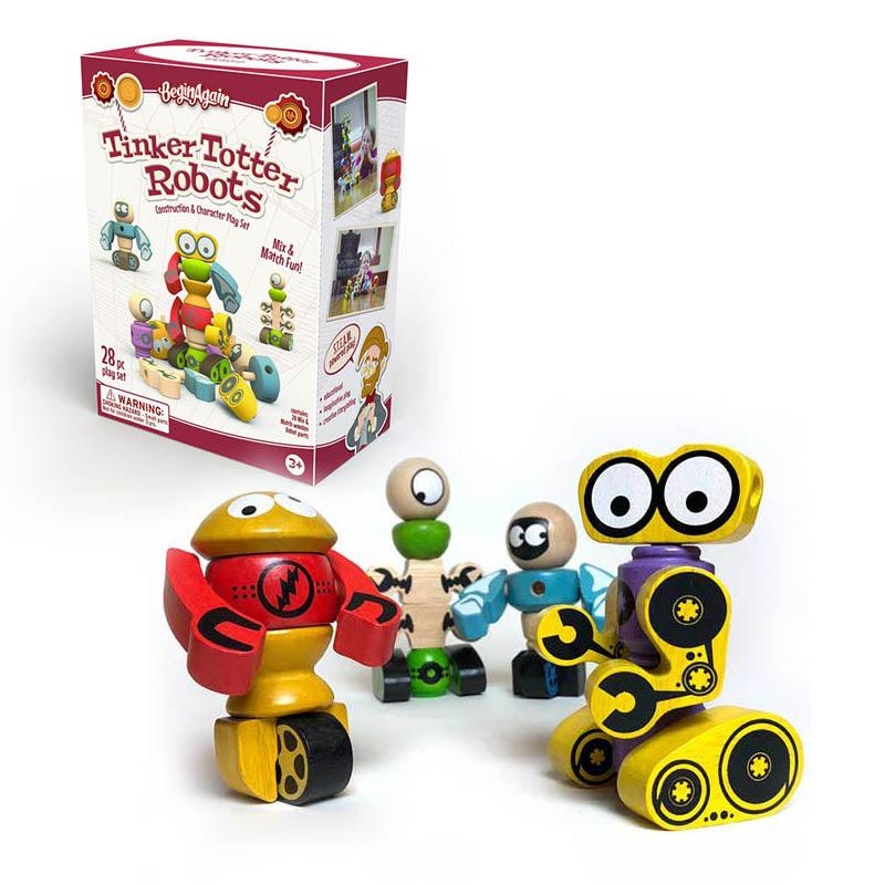 BEGINAGAIN-I1608 TINKER TOTTER ROBOTS