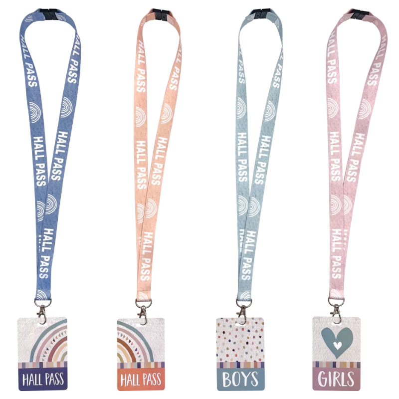 Everyone is Welcome Hall Pass Lanyards
