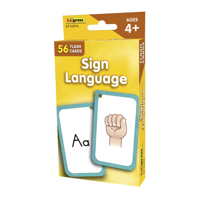 Sign Language Flash Cards