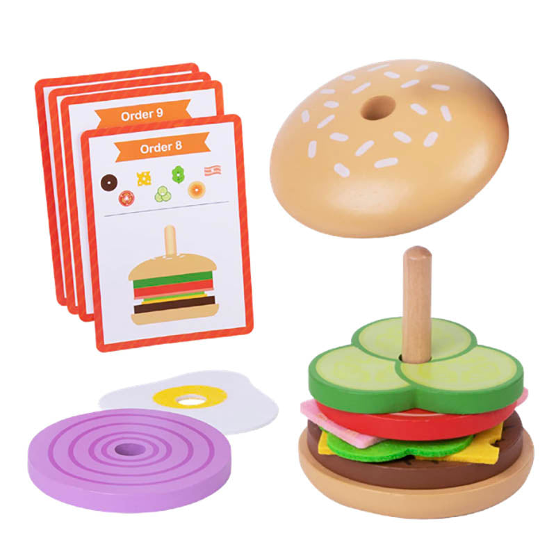 TOOKY TH844 ( 3 AGE) 15 PCS MAKING A BURGER